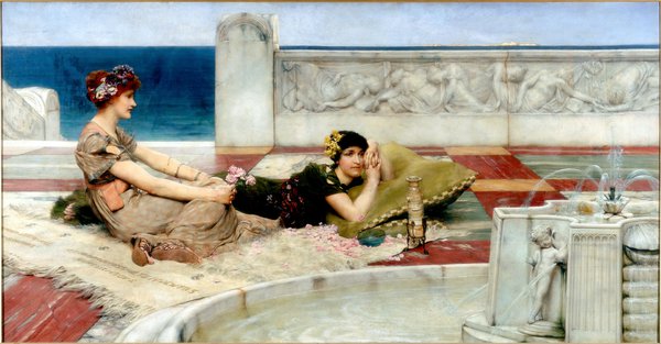 Love in Idleness by Lawrence Alma-Tadema