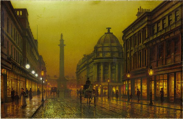 Grainger Street, Newcastle upon Tyne (1902) by Louis Hubbard Grimshaw